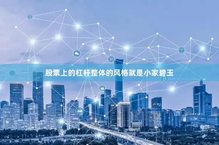 股票上的杠杆整体的风格就是小家碧玉